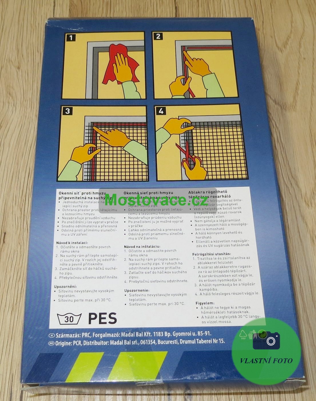 Síť proti hmyzu 100x130