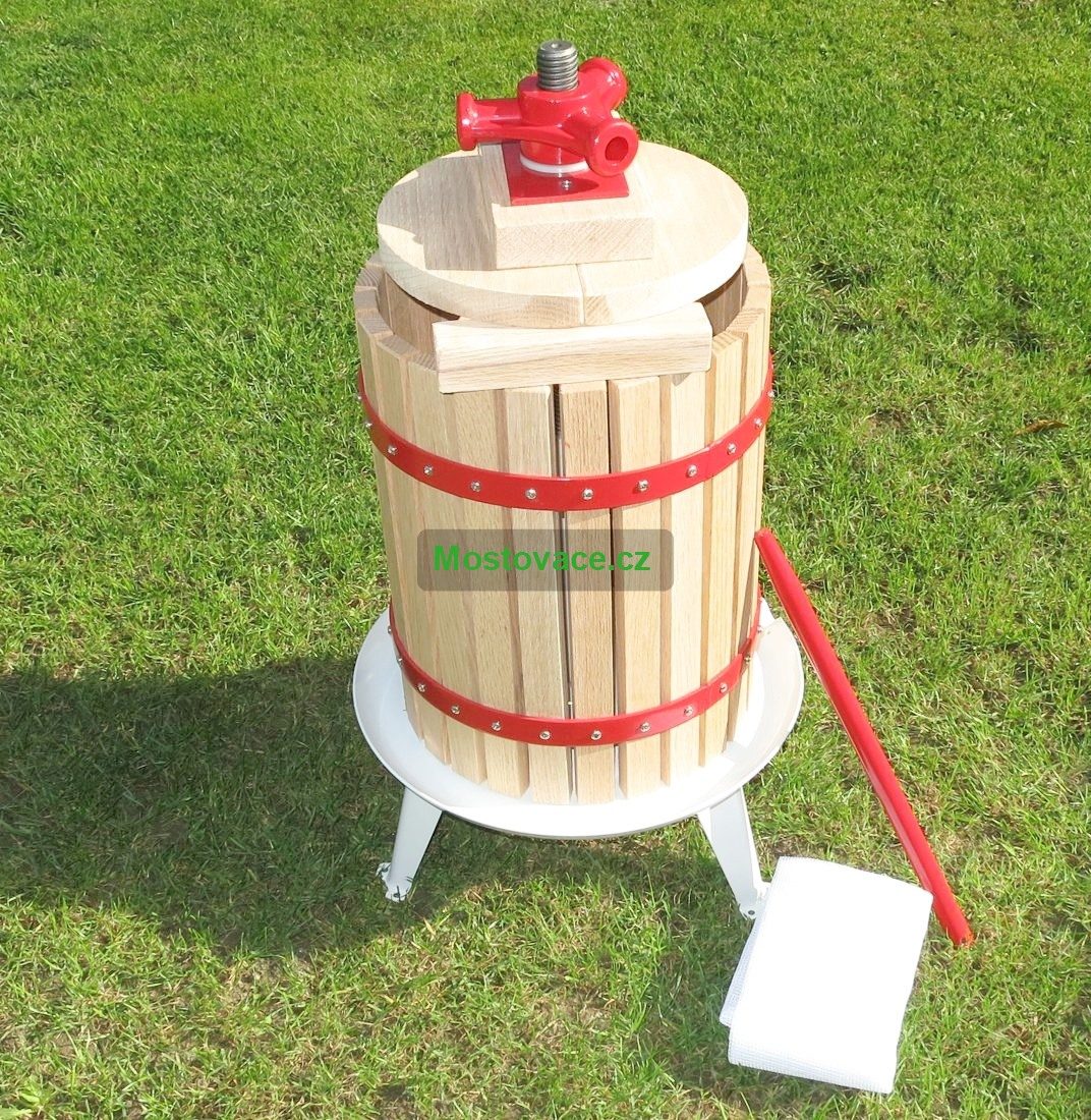Výhodný set - Lis na ovoce s drtičem (18l + 15l)