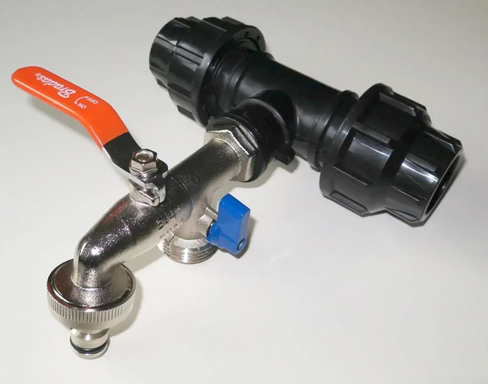 Propojení IBC 3/4" dvojitý kohout